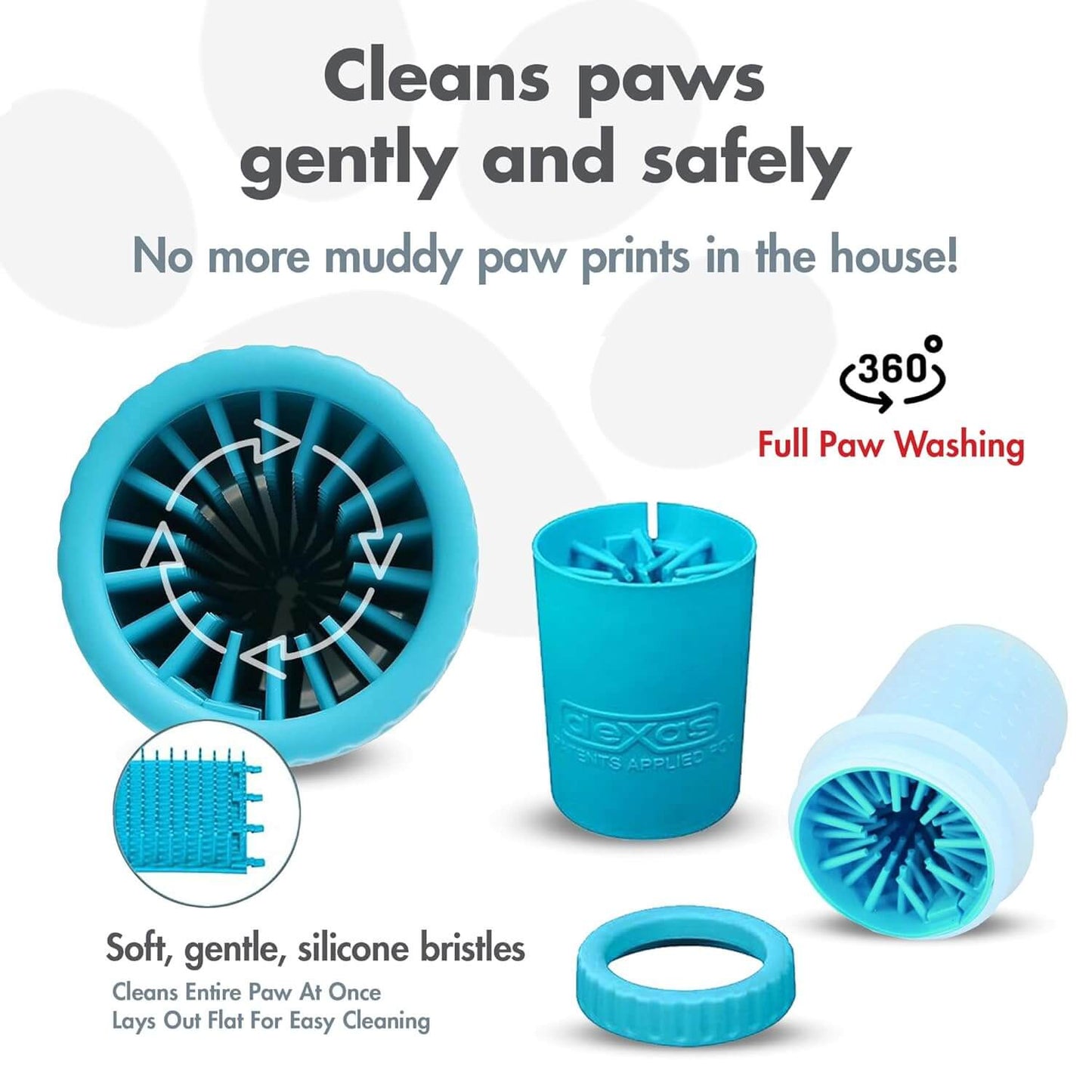 PawLovers™ Dog Paw Cleaner Cup – No More Muddy Prints in the House! 🐾
