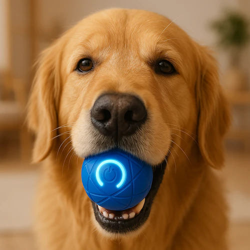 WaggleBall™ – Smart Toy That Moves on Its Own (No Batteries)